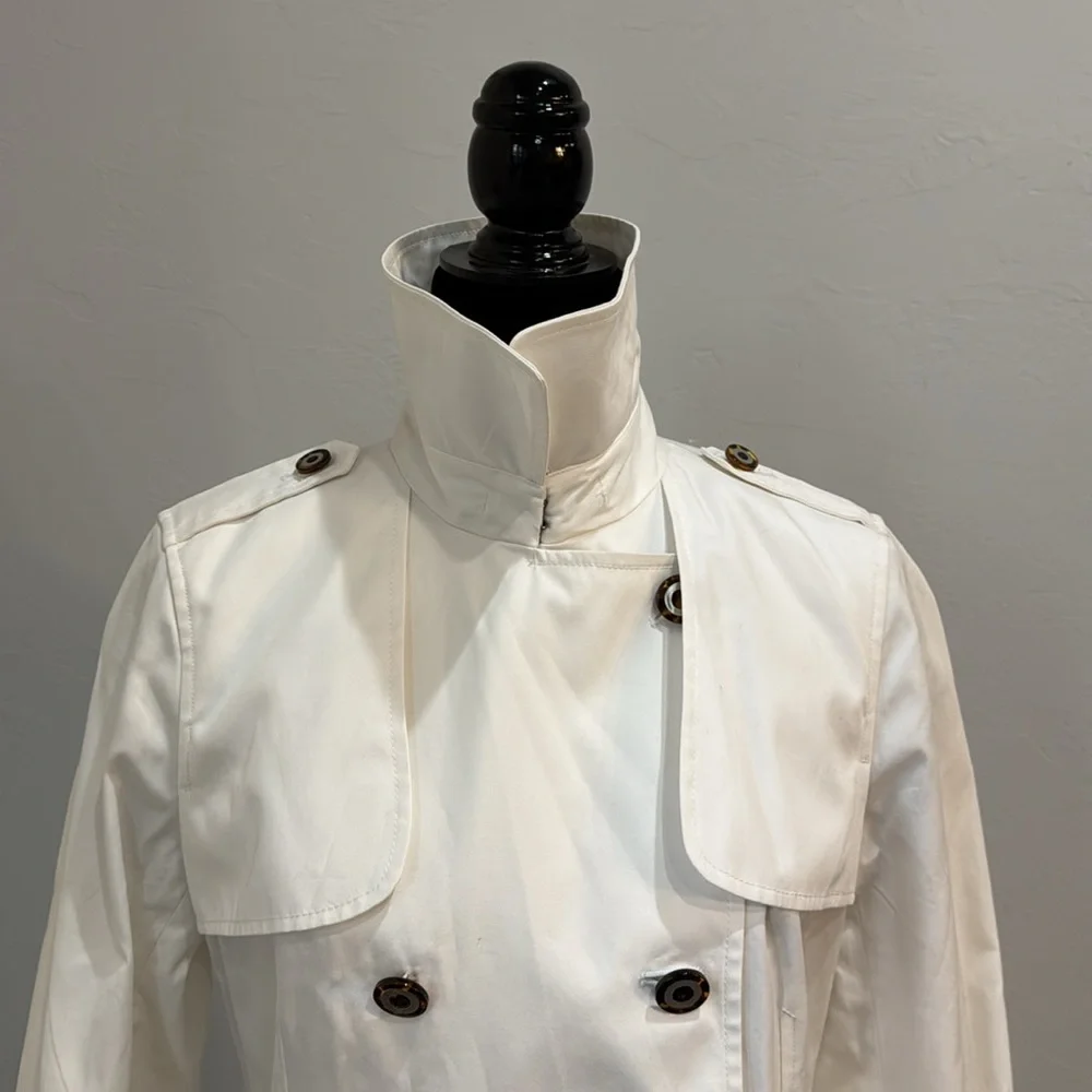 NEW Banana Republic Double-Breasted Trench Coat - Picture 9 of 15